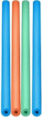 Lot of 4 Pool Noodles 48" Foam Cylinders for Swimming & Crafts