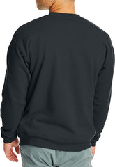 Hanes Men's EcoSmart Fleece Sweatshirt: Cozy Cotton-Blend Pullover