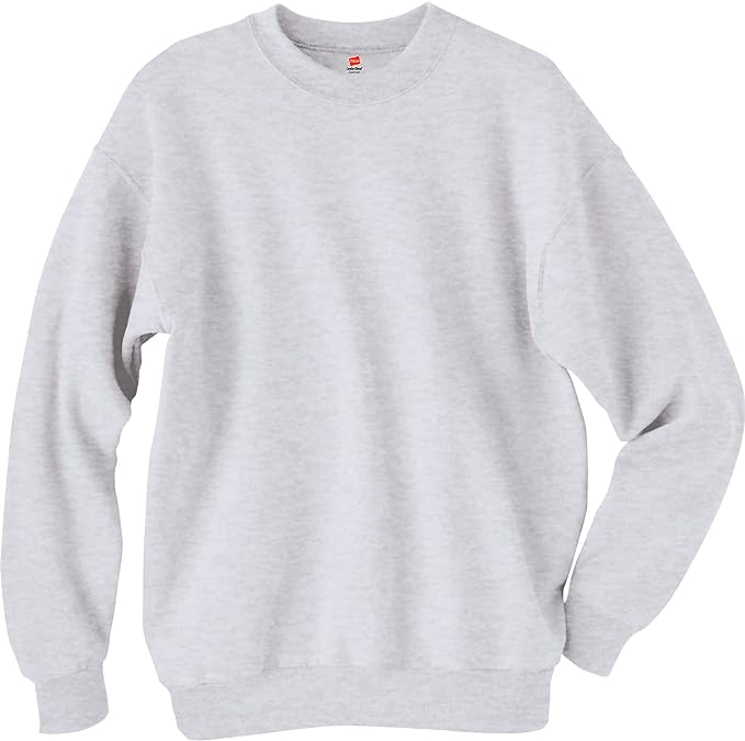 Hanes Men's EcoSmart Fleece Sweatshirt: Cozy Cotton-Blend Pullover