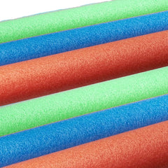 Lot of 4 Pool Noodles 48" Foam Cylinders for Swimming & Crafts