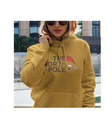 The NORTH Pole Merry Christmas Hoodie for Women & Girls