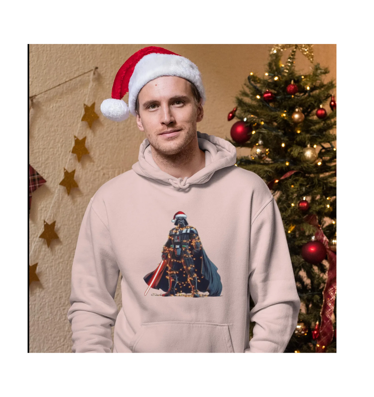 Star Wars Christmas Hoodie: Vader, Leia, Luke & More