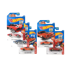 Hot Wheels Muscle Car Madness 5 Pack Random Diecast Bundle Set