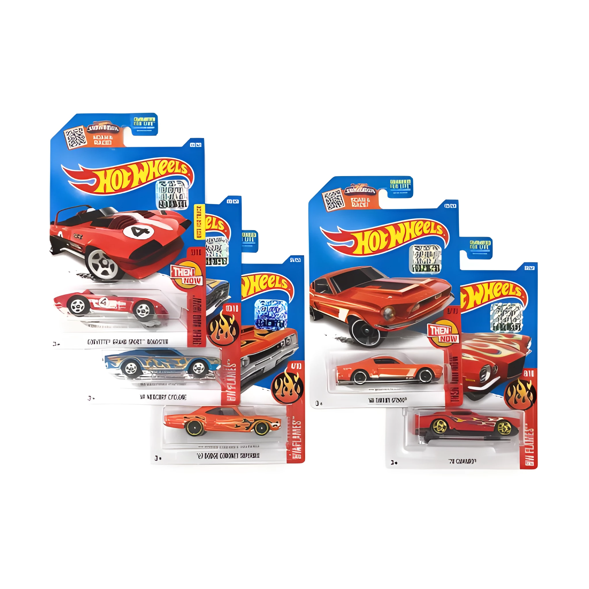 Hot Wheels Muscle Car Madness 5 Pack Random Diecast Bundle Set