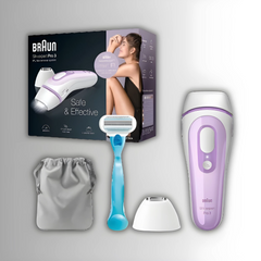 Braun IPL Hair Removal for Women and Men, Silk Expert Pro 3 PL3111 with Venus Smooth Razor, Long-lasting Hair Removal System for Body & Face, Corded - UPro - It's All About YOU