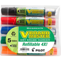 PILOT V Board Master Refillable Dry-Erase Markers