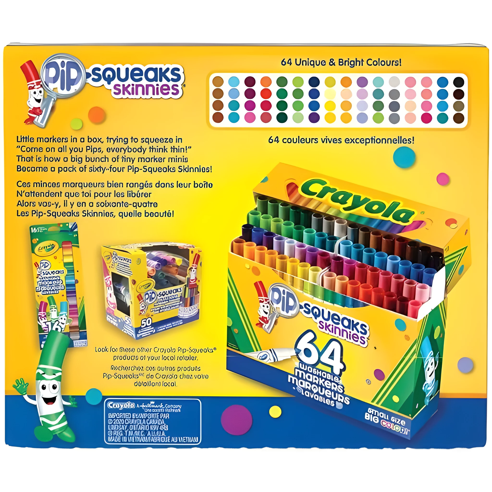 Crayola Pip-Squeaks Skinnies Washable Markers