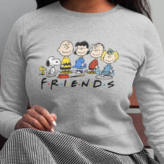 Friendsgiving Turkey Sweatshirt, Cute Dog Gift for Her