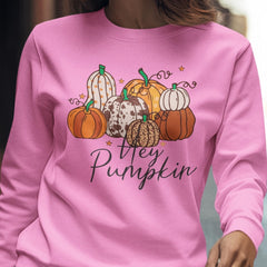 Fall Shirt for Women, Thanksgiving Sweatshirt, Pumpkin Tee