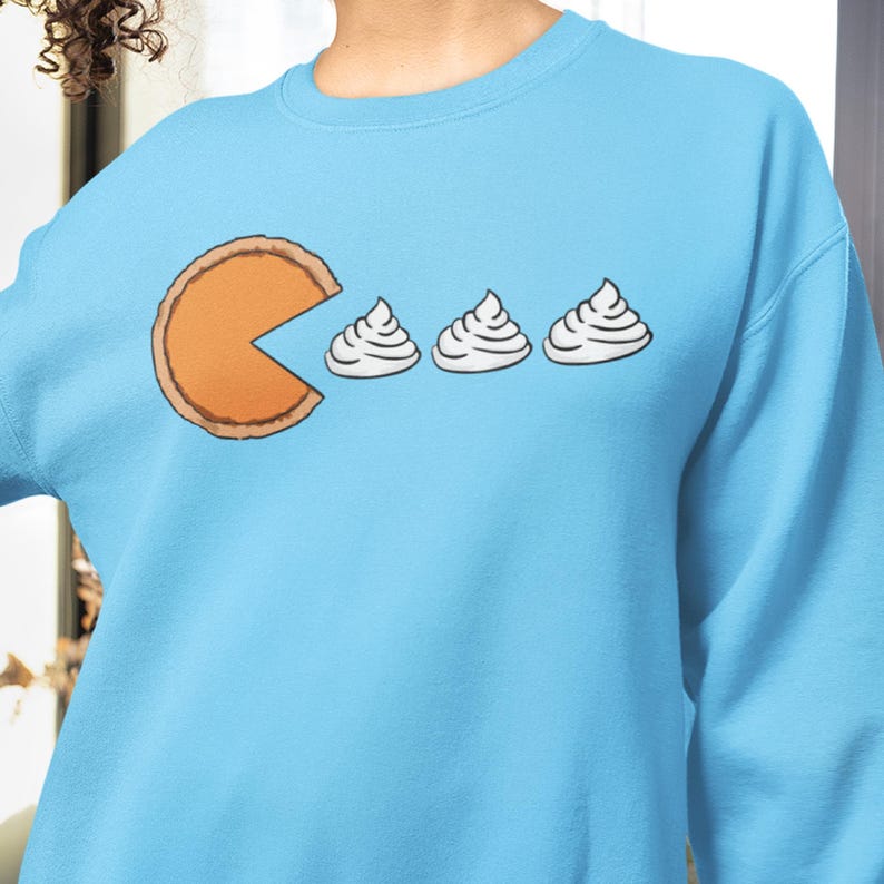 Pumpkin Pie & Thick Thighs Sweatshirt for Thanksgiving