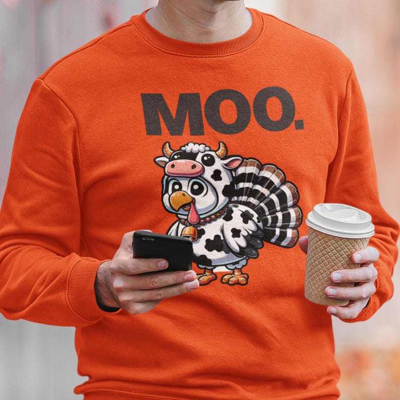 Hilarious Turkey Thanksgiving Sweatshirt for Men