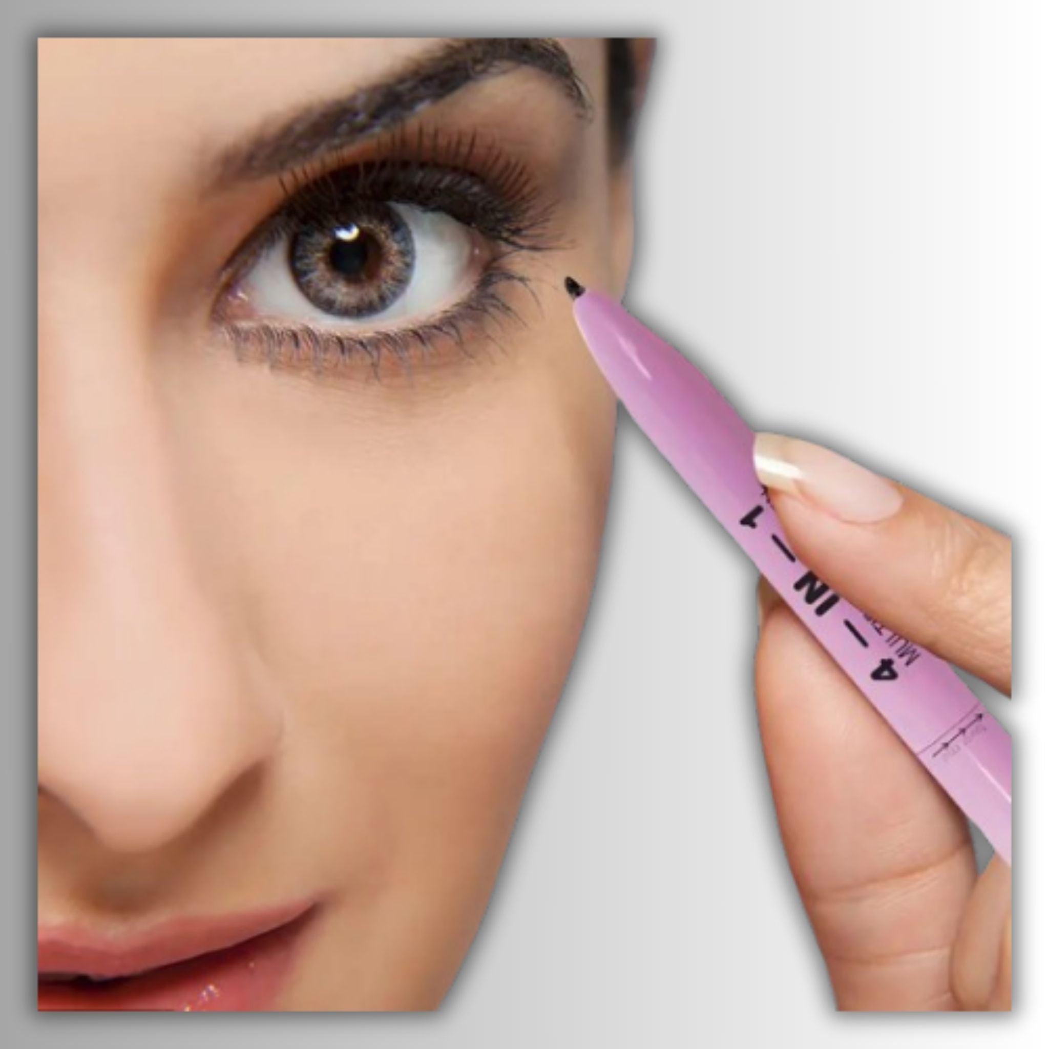 Touch Up Make Up Pen 4 in 1, Pencil For Make Up, 4 Colors in 1 Pencil, Highlighter for Eye, ideal to Travel - UPro - It's All About YOU